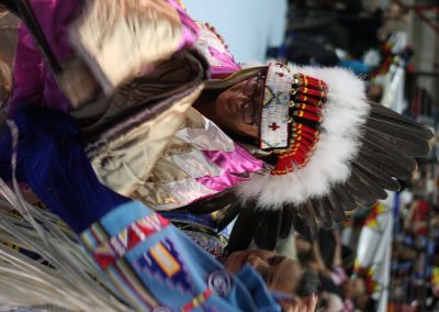 woman in headdress