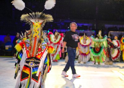 Boy at Gathering of Nations event