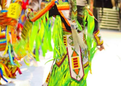 Boy at Gathering of Nations event