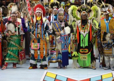 Miss Indian World and Gathering of Nations participants