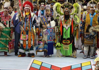 Miss Indian World and Gathering of Nations participants