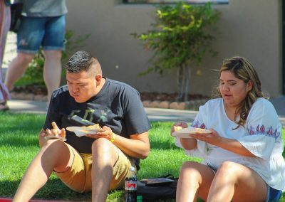 couple eating