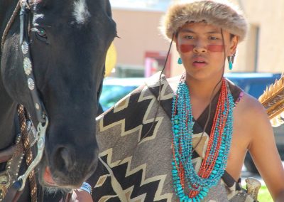 Boy with horse