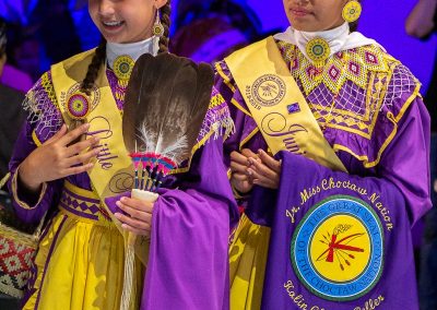 Jr. Miss Choctaw Nation contestants