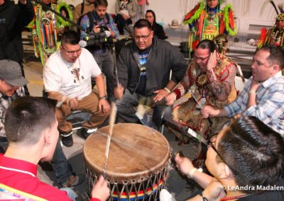 men playing drum