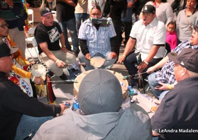 men playing drum