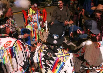 men playing drum