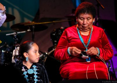 woman knitting