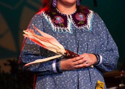 woman talking