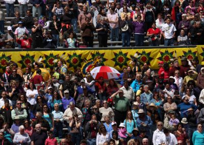 Audience at Gathering of Nations