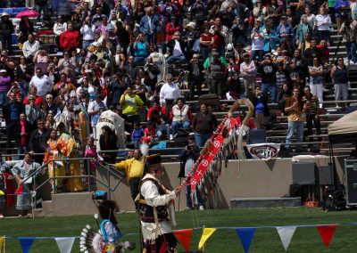 Audience at Gathering of Nations