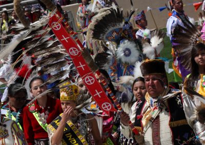 people at gathering of nations