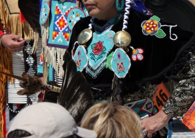 woman at Gathering of Nations