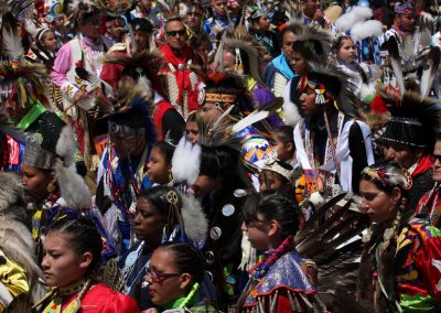 people at Gathering of Nations