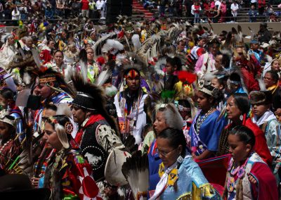 people at Gathering of Nations