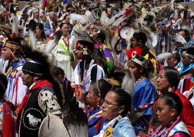 people at Gathering of Nations