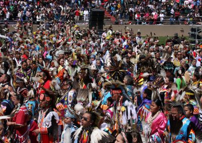 People at Gathering of Nations