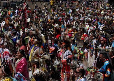 People at Gathering of Nations