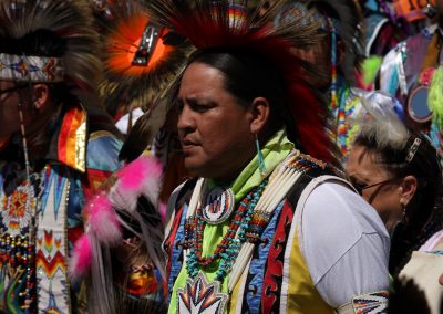 man at Gathering of Nations