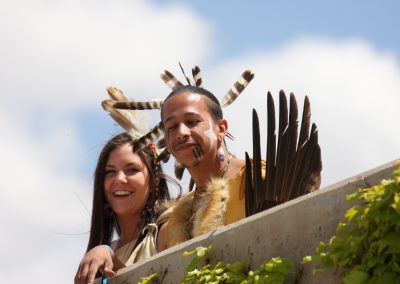 couple smiling