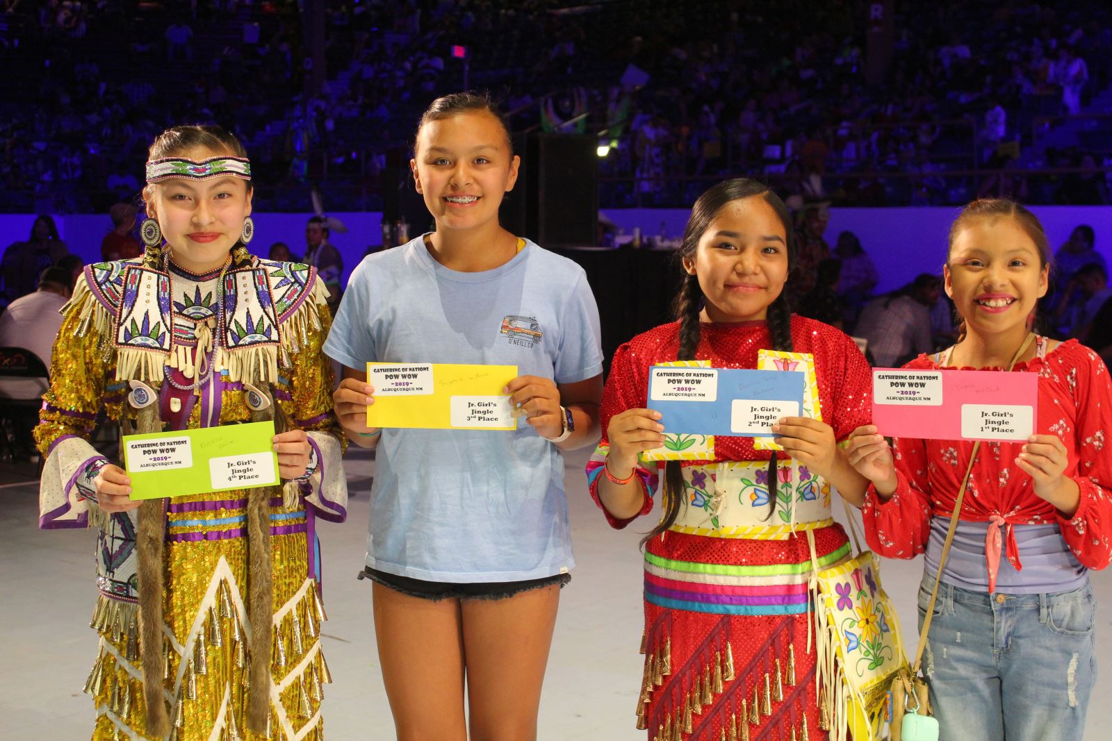 Jr. Girls Jingle Dress Winners