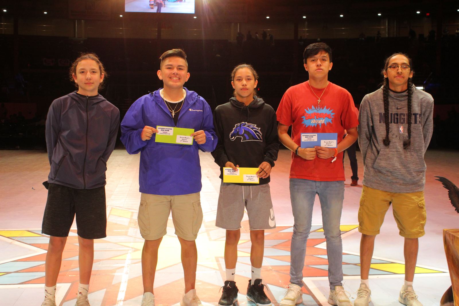 Teen Boys Grass Dance Winners