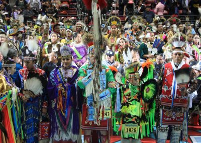 Miss Indian World and Gathering of Nations participants