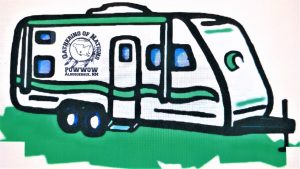 GON CAMPING CLIP ART 001